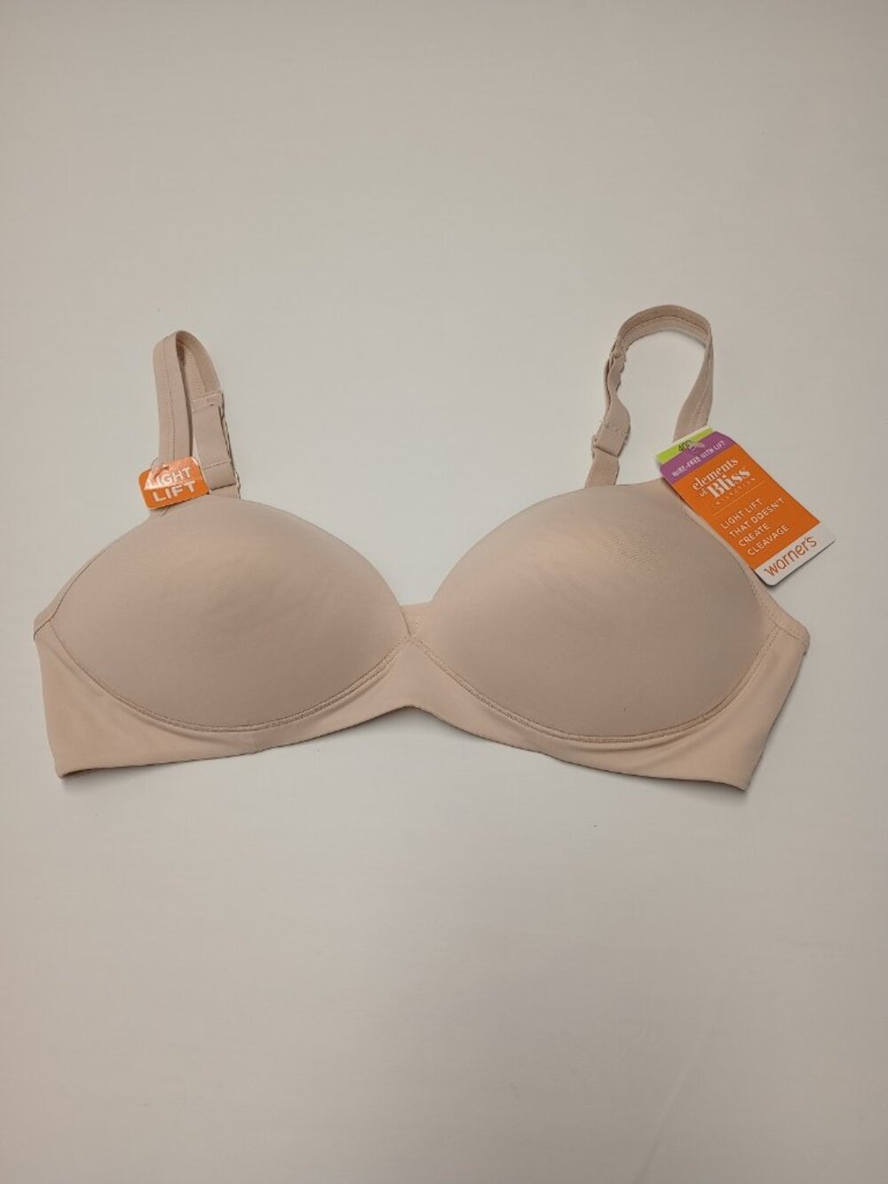 Warners Elements of Bliss Wire-Free with Lift Bra Size 40B NWT